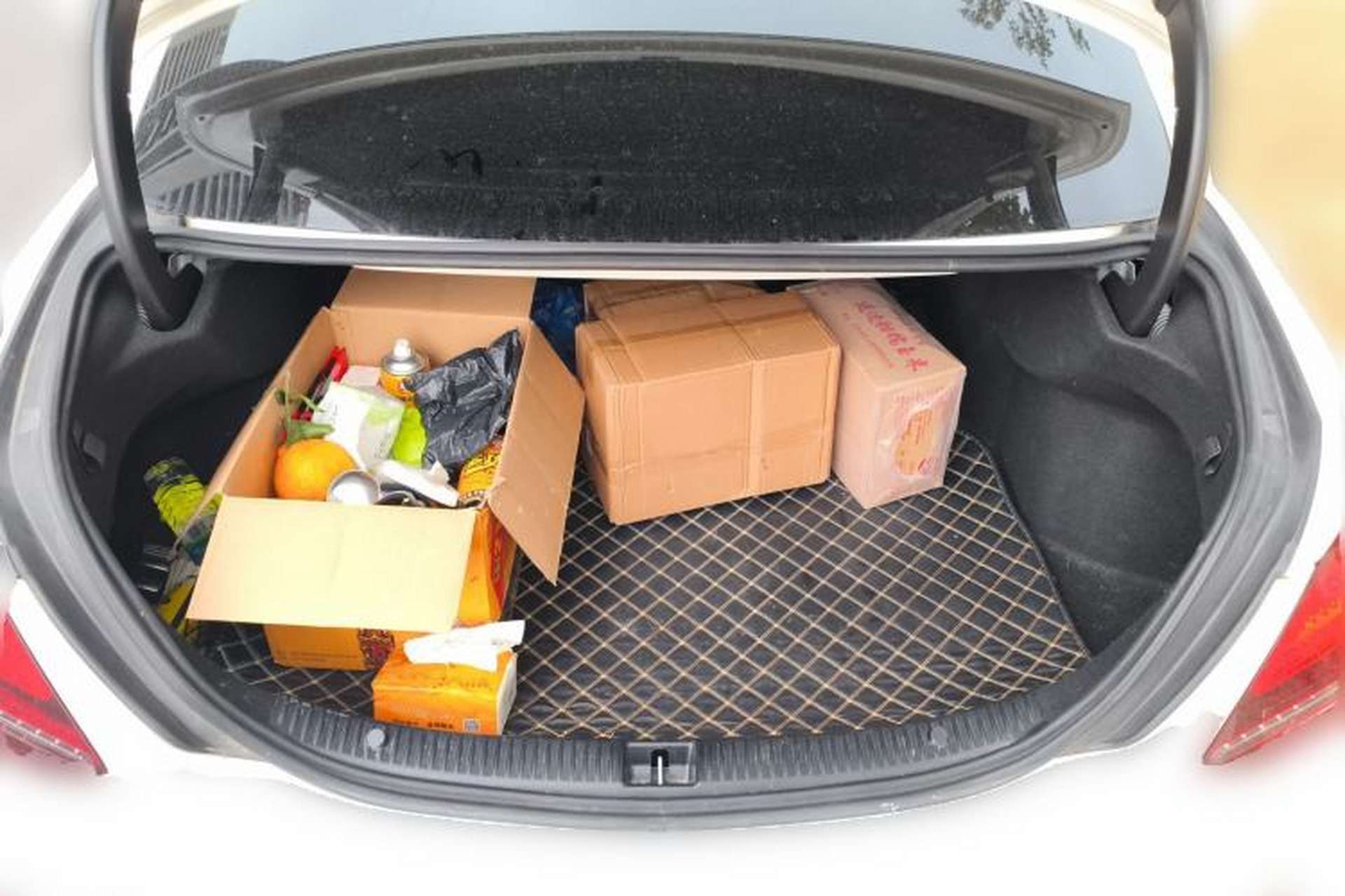 Used Mercedes-Benz C-Class 2021 C 200 L Fashion Model Trunk