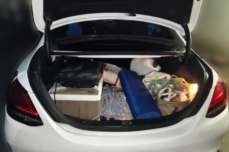 Used Mercedes-Benz C-Class 2021 C 260 L Sport Edition Star Collection Trunk
