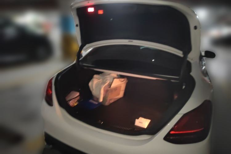 Used Mercedes-Benz C-Class 2021 C 260 Star Edition Trunk