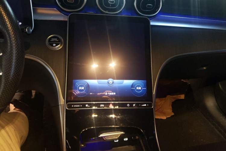 Used Mercedes-Benz C-Class 2022 C 200 L Sport Edition Audio And AC Panel