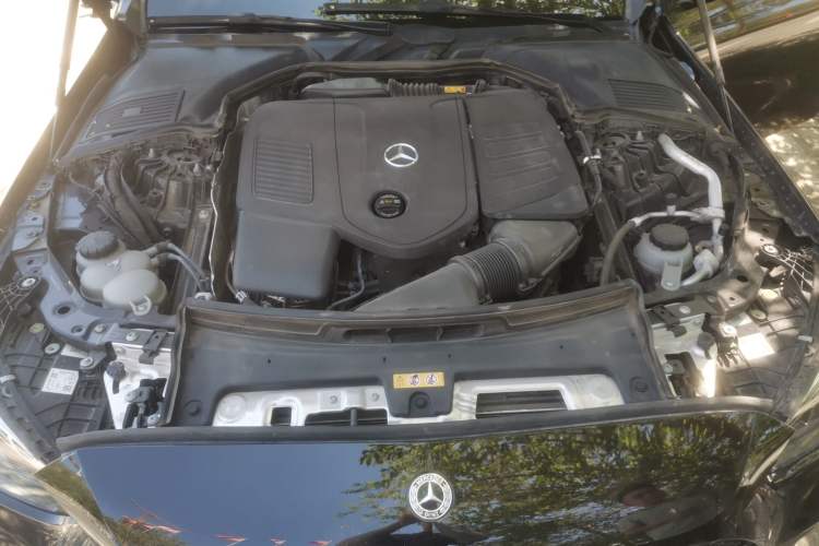 Used Mercedes-Benz C-Class 2022 C 260 L Obsidian Night Sport Edition Engine Bay