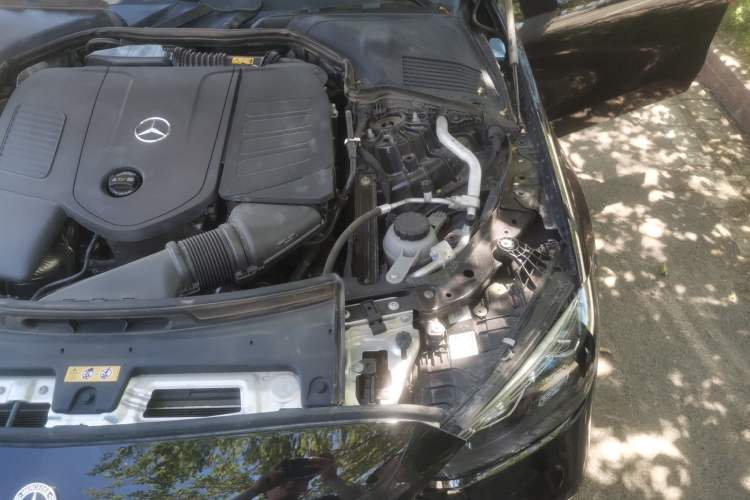Used Mercedes-Benz C-Class 2022 C 260 L Obsidian Night Sport Edition Engine Bay Left