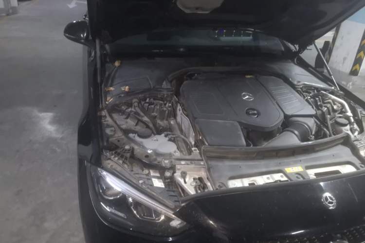 Used Mercedes-Benz C-Class 2022 C 260 L Obsidian Night Sport Edition Engine Bay Right