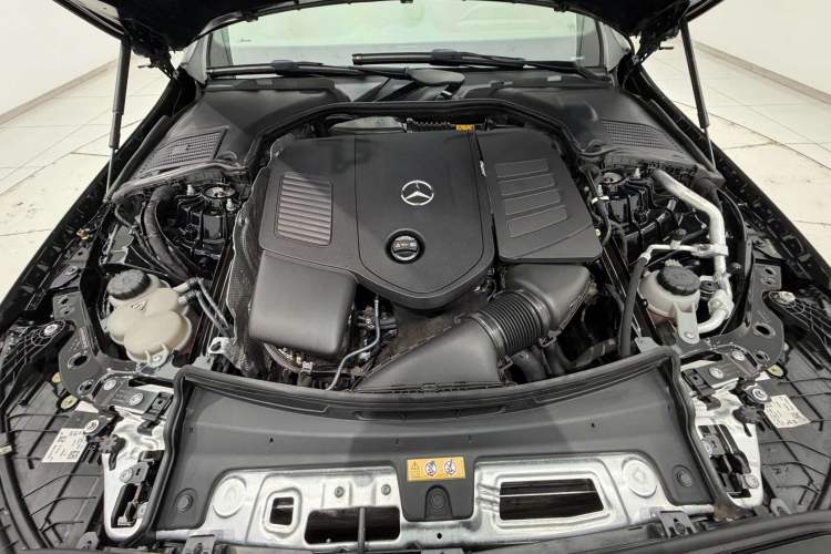 Used Mercedes-Benz C-Class 2022 C 260 L Obsidian Night Sport Edition Engine Bay