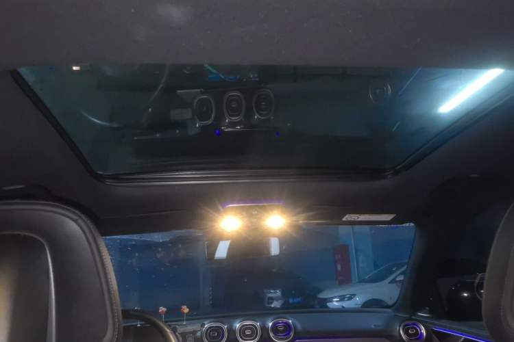 Used Mercedes-Benz C-Class 2022 C 260 L Obsidian Night Sport Edition Headliner