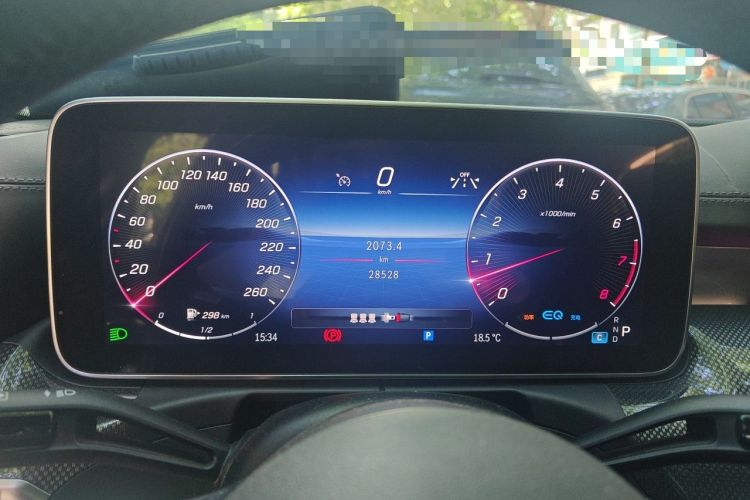 Used Mercedes-Benz C-Class 2022 C 260 L Sport Edition Instrument Cluster