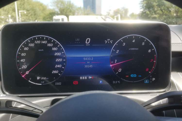 Used Mercedes-Benz C-Class 2022 C 260 L Obsidian Night Sport Edition Instrument Cluster
