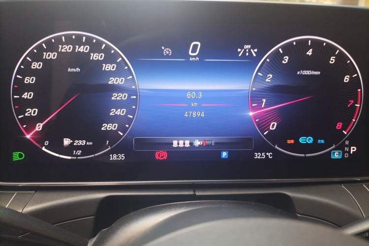 Used Mercedes-Benz C-Class 2022 Restyled C 200 L Sport Edition Instrument Cluster