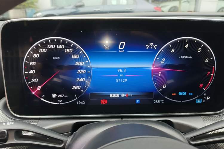 Used Mercedes-Benz C-Class 2022 Restyled C 260 L Sport Edition Instrument Cluster