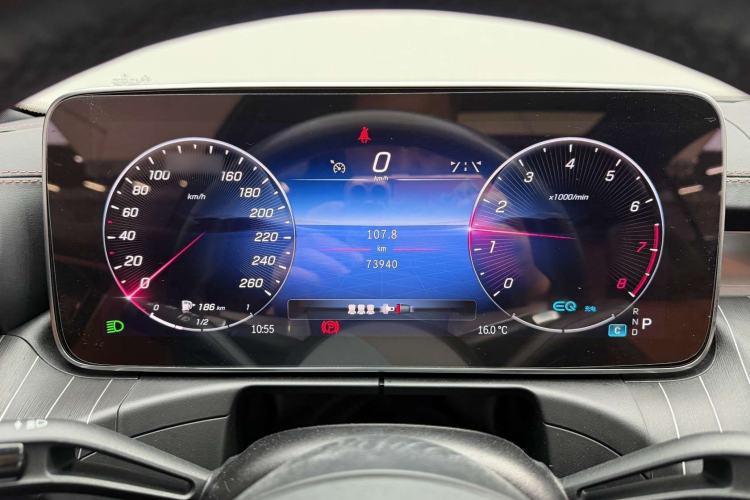 Used Mercedes-Benz C-Class 2022 C 260 L Obsidian Night Sport Edition Instrument Cluster