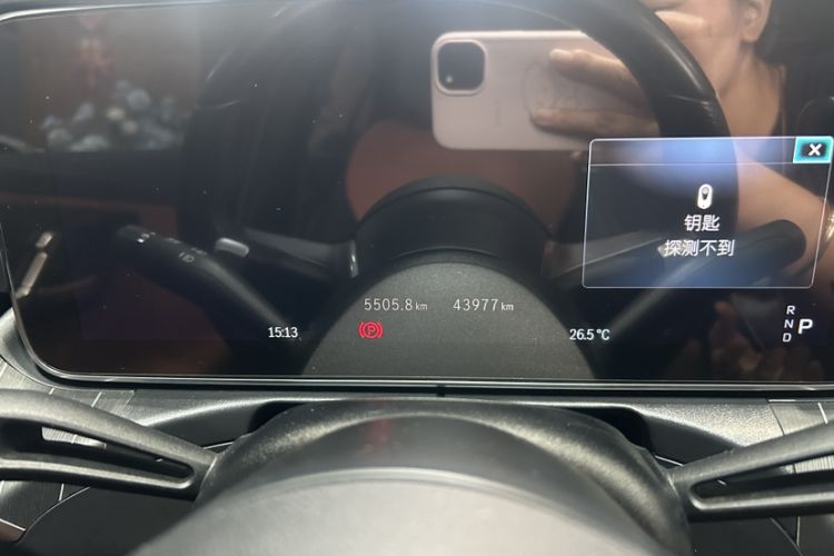 Used Mercedes-Benz C-Class 2022 Restyled C 260 L Sport Edition Odometer Close Up