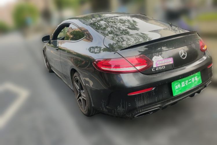 Used Mercedes-Benz C-Class 2022 Refreshed C 260 Coupe Rear Left 45 Deg