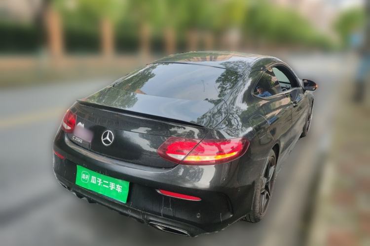 Used Mercedes-Benz C-Class 2022 Refreshed C 260 Coupe Rear Right 45 Deg