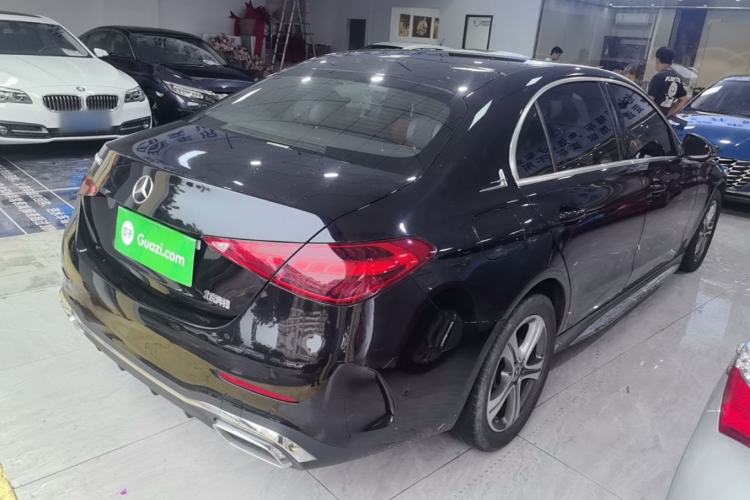 Used Mercedes-Benz C-Class 2022 C 200 L Sport Edition Rear Right 45 Deg