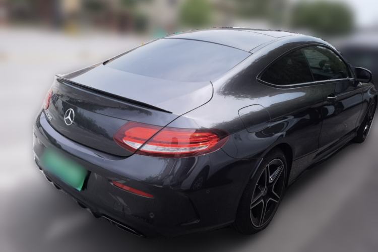 Used Mercedes-Benz C-Class 2022 Refreshed C 260 Coupe Rear Right 45 Deg