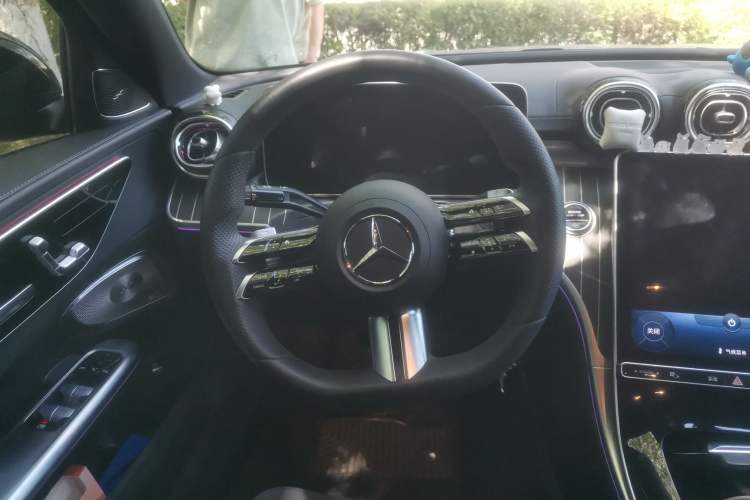 Used Mercedes-Benz C-Class 2022 C 260 L Obsidian Night Sport Edition Steering Wheel
