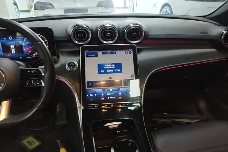 Used Mercedes-Benz C-Class 2022 Restyled C 260 L Sport Edition Audio And AC Panel