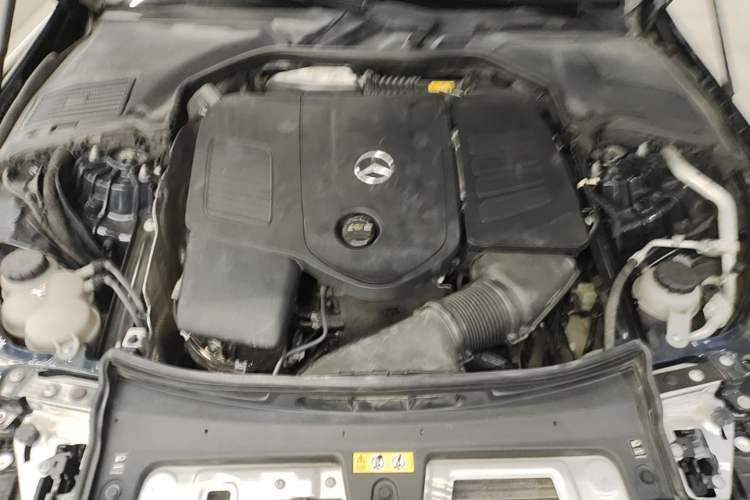 Used Mercedes-Benz C-Class 2022 C 260 L Obsidian Night Sport Edition Engine Bay