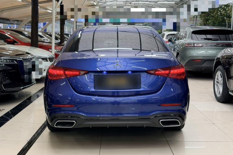 Used Mercedes-Benz C-Class 2022 C 260 L Obsidian Night Sport Edition Exterior 4