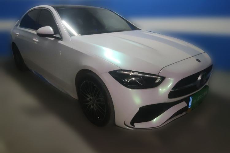 Used Mercedes-Benz C-Class 2022 C 260 L Sport Edition Front Right 45 Deg