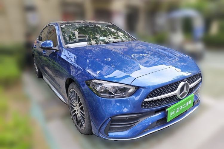 Used Mercedes-Benz C-Class 2022 C 260 L Sport Edition Front Right 45 Deg