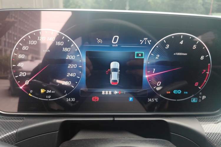 Used Mercedes-Benz C-Class 2022 C 260 L Sport Edition Instrument Cluster