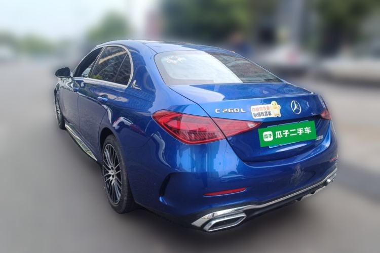 Used Mercedes-Benz C-Class 2022 Restyled C 260 L Sport Edition Rear Left 45 Deg