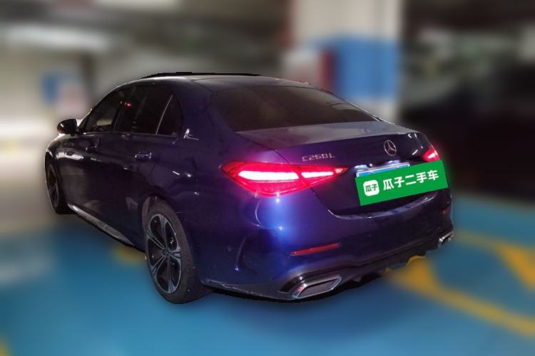Used Mercedes-Benz C-Class 2022 Revised C 260 L Starry Night Sport Edition Rear Left 45 Deg