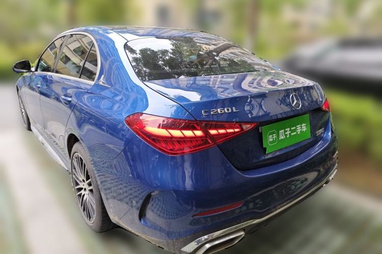 Used Mercedes-Benz C-Class 2022 C 260 L Sport Edition Rear Left 45 Deg