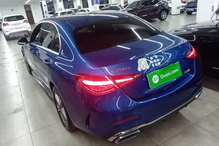 Used Mercedes-Benz C-Class 2022 C 200 L Sport Edition Rear Left 45 Deg