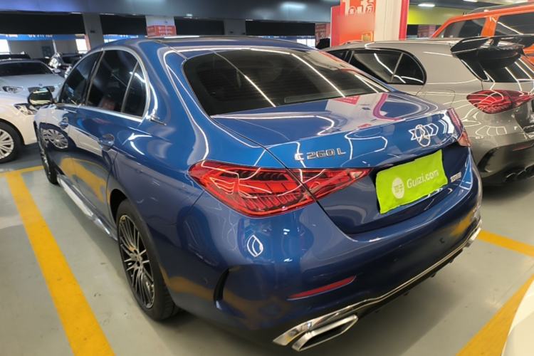 Used Mercedes-Benz C-Class 2022 C 260 L Sport Edition Rear Left 45 Deg