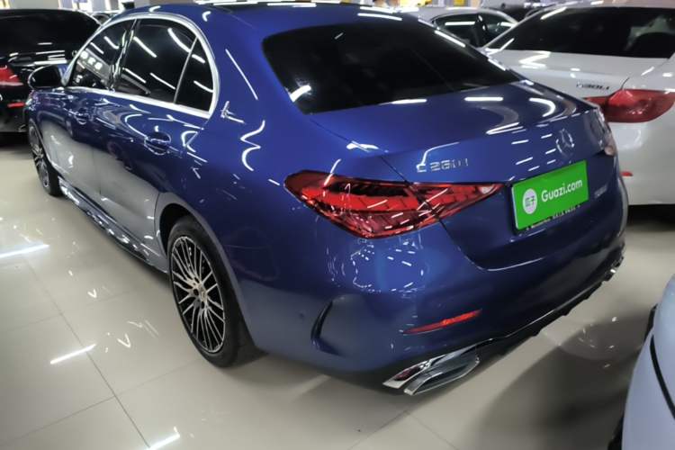Used Mercedes-Benz C-Class 2022 C 260 L Sport Edition Rear Left 45 Deg