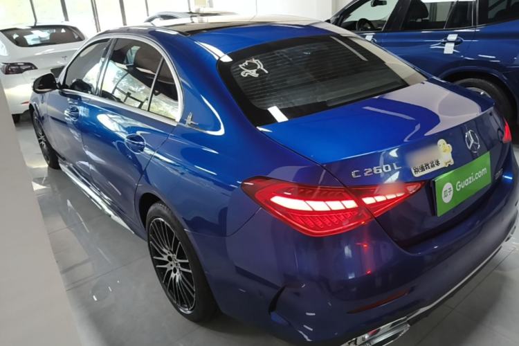 Used Mercedes-Benz C-Class 2022 Restyled C 260 L Sport Edition Rear Left 45 Deg