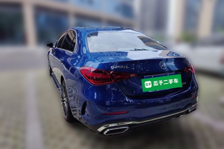 Used Mercedes-Benz C-Class 2022 C 260 L Sport Edition Rear Left 45 Deg