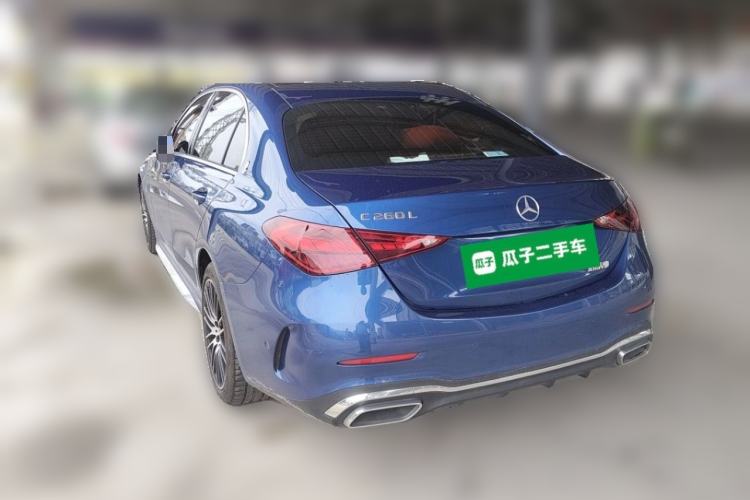 Used Mercedes-Benz C-Class 2022 C 260 L Sport Edition Rear Left 45 Deg