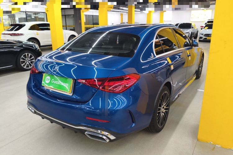 Used Mercedes-Benz C-Class 2022 C 260 L Sport Edition Rear Right 45 Deg