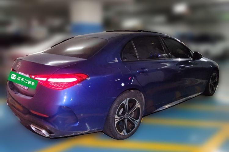 Used Mercedes-Benz C-Class 2022 Revised C 260 L Starry Night Sport Edition Rear Right 45 Deg