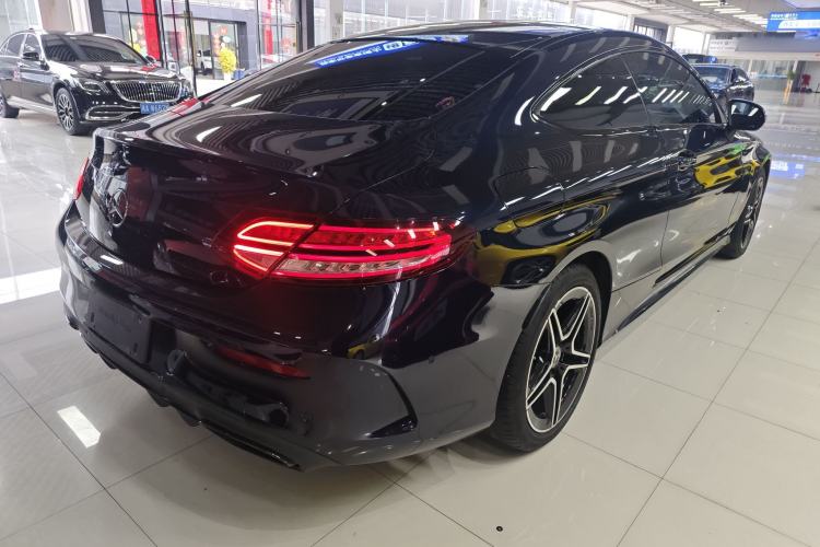 Used Mercedes-Benz C-Class 2022 Refreshed C 260 Coupe Rear Right 45 Deg