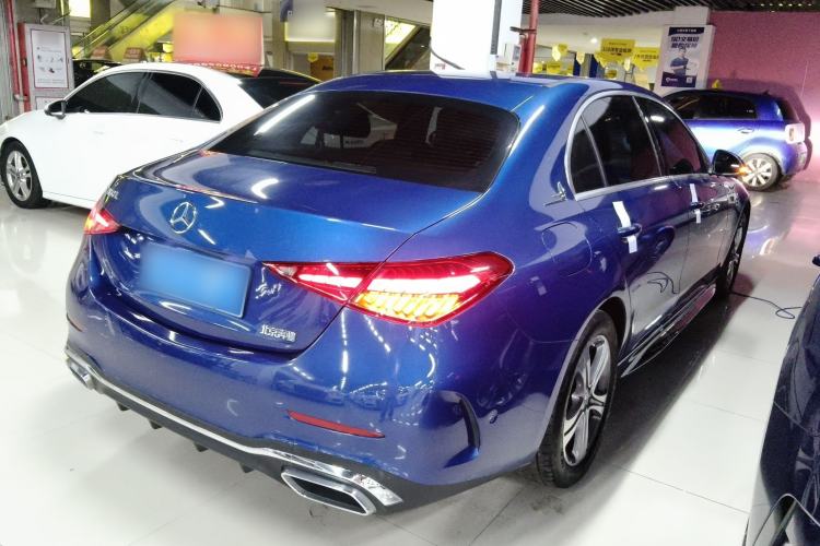 Used Mercedes-Benz C-Class 2022 C 200 L Sport Edition Rear Right 45 Deg