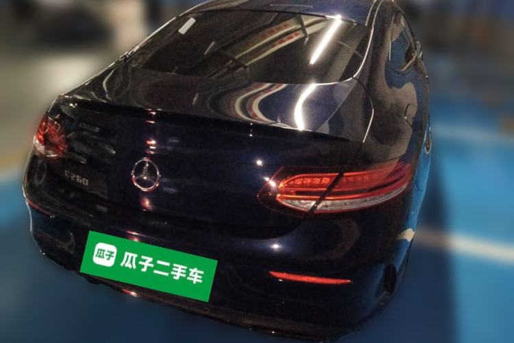 Used Mercedes-Benz C-Class 2022 Refreshed C 260 Coupe Rear Right 45 Deg
