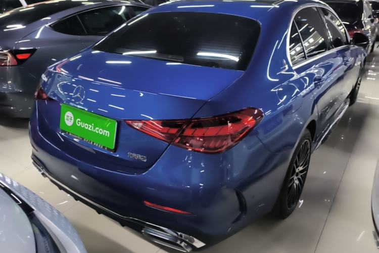 Used Mercedes-Benz C-Class 2022 C 260 L Sport Edition Rear Right 45 Deg
