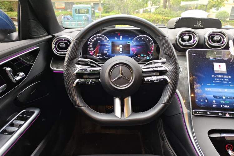 Used Mercedes-Benz C-Class 2022 C 260 L Sport Edition Steering Wheel