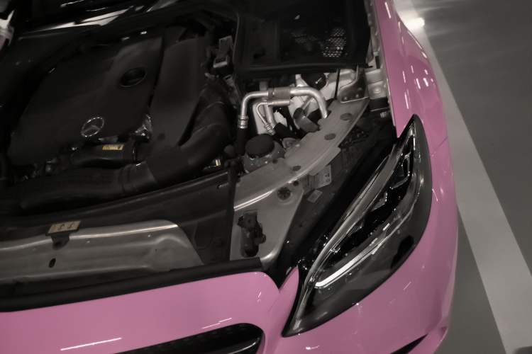 Used Mercedes-Benz C-Class 2022 Refreshed C 260 Coupe Engine Bay Left