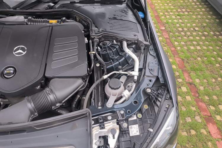 Used Mercedes-Benz C-Class 2022 Revised C 260 L Starry Night Sport Edition Engine Bay Left
