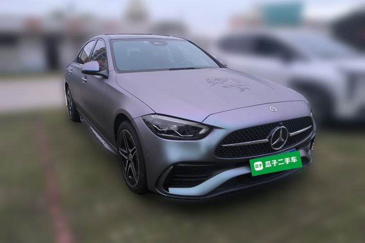 Used Mercedes-Benz C-Class 2022 Revised C 260 L Starry Night Sport Edition Front Right 45 Deg