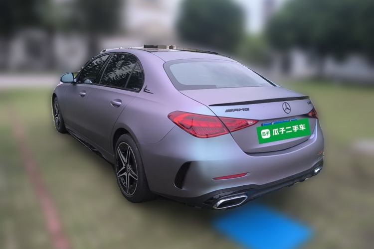 Used Mercedes-Benz C-Class 2022 Revised C 260 L Starry Night Sport Edition Rear Left 45 Deg