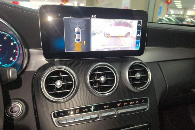 Used Mercedes-Benz C-Class 2022 C 260 Coupe Audio And AC Panel