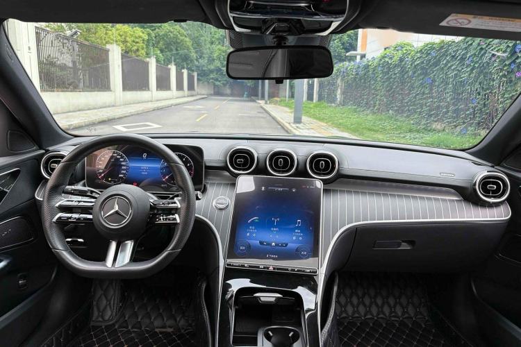 Used Mercedes-Benz C-Class 2022 C 200 L Sport Edition Audio And AC Panel