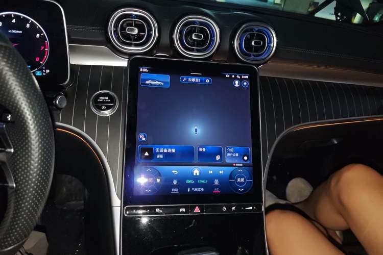 Used Mercedes-Benz C-Class 2022 C 260 L Sport Edition Audio And AC Panel