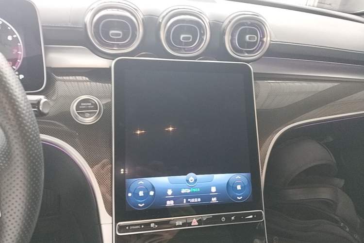 Used Mercedes-Benz C-Class 2022 C 260 L Sport Edition Audio And AC Panel